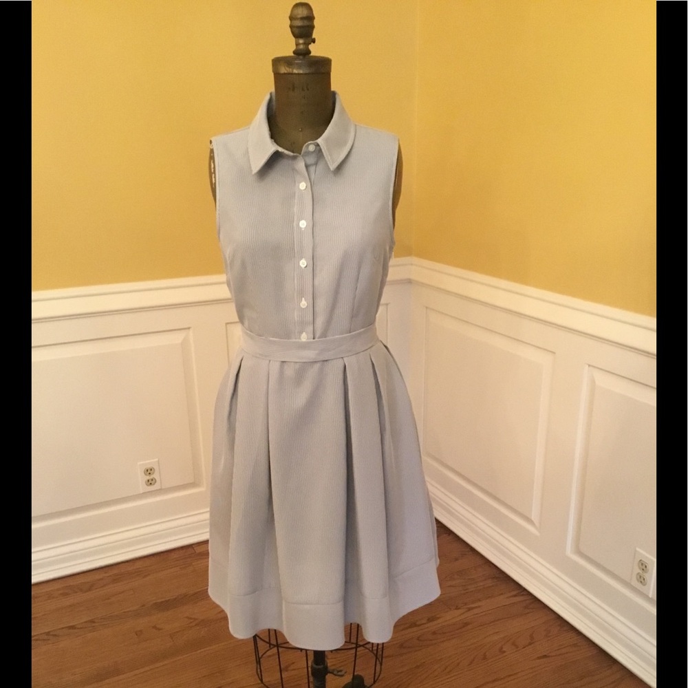 Pin stripe dress!